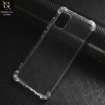 Samsung Galaxy A31 Cover - Transparent - Soft 4D Design Shockproof Silicone Clear Case