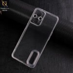 Oppo F21 Pro 5G Cover - Transparent - New Gradient Shaded Logo Hole Camera Lense Protection Soft Silicon Case